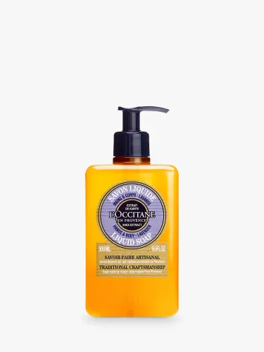 L'OCCITANE Luxury Size Shea Lavender Hands & Body Liquid Soap, 500ml - Unisex - Size: 500ml