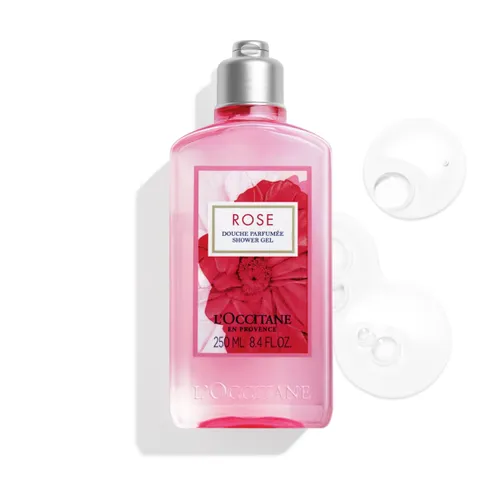 L'OCCITANE Rose Shower Gel 250ml | Floral Scented | Vegan &