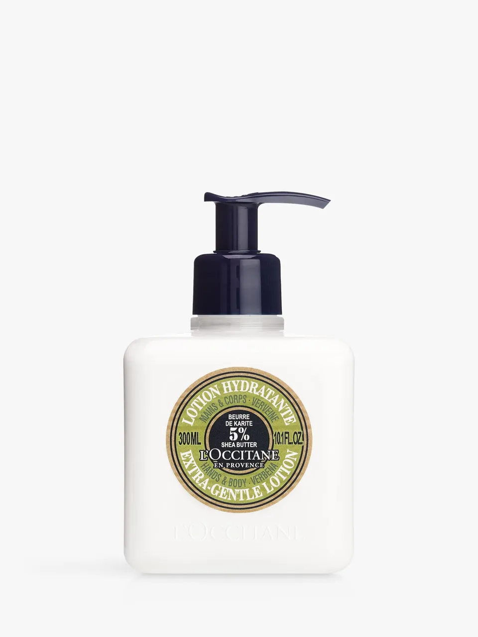 L'OCCITANE Shea Verbena Extra-Gentle Lotion for Hands & Body, 300ml - Unisex - Size: 300ml