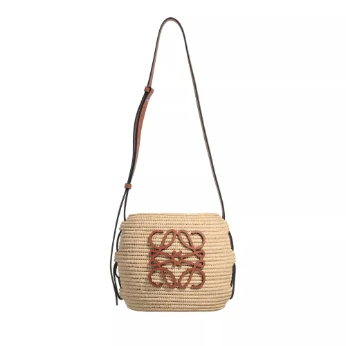 Loewe Bucket Bags - Beehive Basket Bag Raffia - beige - Bucket Bags for ladies