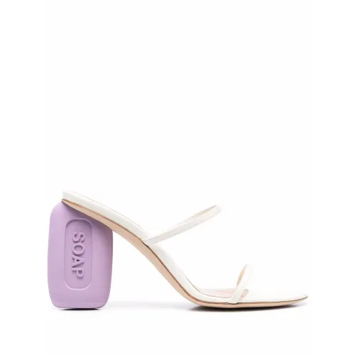 Loewe , High Heel Sandals ,White female, Sizes: