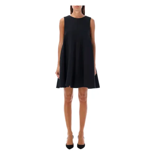 Loewe , Stylish Short Dress ,Black female, Sizes: