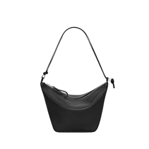 Loewe , Versatile and Ergonomic Mini Hammock Hobo Bag ,Black female, Sizes: ONE SIZE