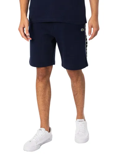Logo Stripe Sweat Shorts