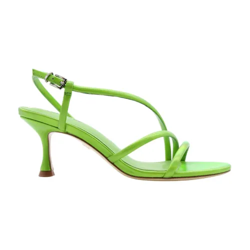 Lola Cruz , High Heel Sandals, Bertha - Stylish and High-Quality ,Green female, Sizes: