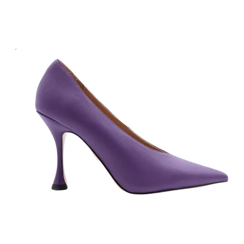 Lola Cruz , Polizaff Theme Sneakers ,Purple female, Sizes: