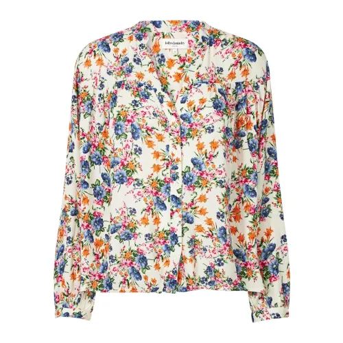 Lollys Laundry , Feminine Blouse with Flower Print ,Multicolor female, Sizes: