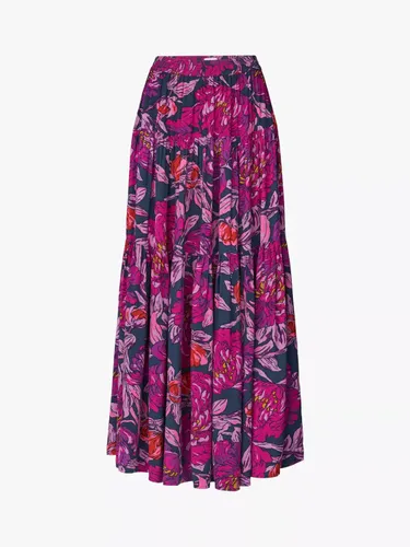 Lollys Laundry Sunset Maxi Skirt, Purple - Purple - Female