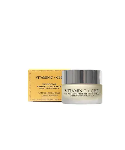 London Botanical Laboratories Unisex Vitamin C + CBD Eye Cream 20ml - One Size