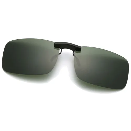 Long Keeper Polarised Clip-on Sunglasses - Non Flip Rimless