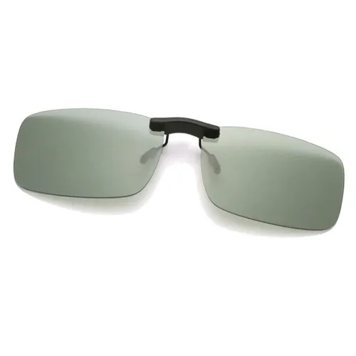 Long Keeper Polarised Clip-on Sunglasses - Non Flip Rimless
