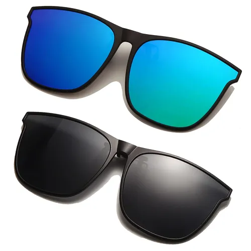 Long Keeper Polarised Clip on Sunglasses - Sunglasses Clip