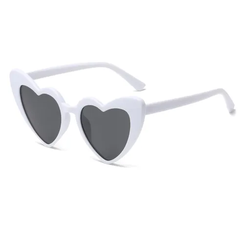 Long Keeper Polarised Heart Sunglasses - Vintage Party