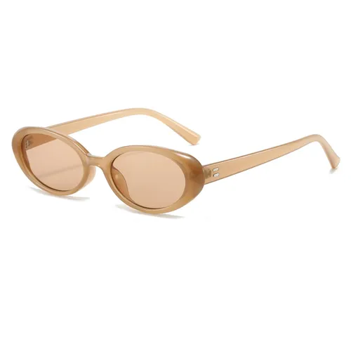 Long Keeper Vintage Oval Sunglasses - Fashion Small Oval