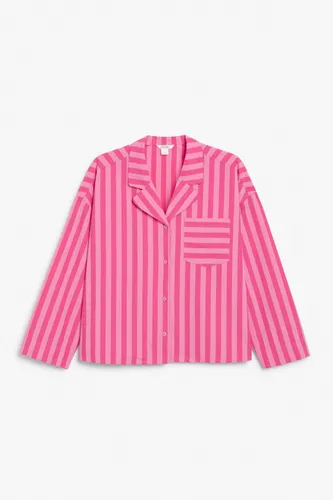 Long sleeve pyjama shirt - Pink