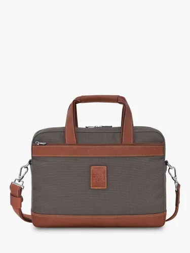 Longchamp Boxford Briefcase - Brown - Male