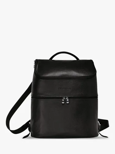 Longchamp Le FoulonnÃ© Leather Backpack - Black - Unisex