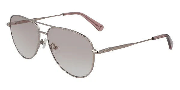 Longchamp LO2119/S 225 Women's Sunglasses Silver Size 57
