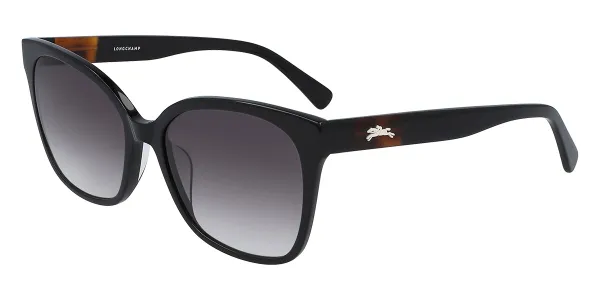 Longchamp LO657S 001 Women's Sunglasses Black Size 55