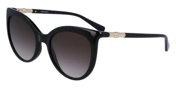 Longchamp LO720S 001 Women's Sunglasses Black Size 54