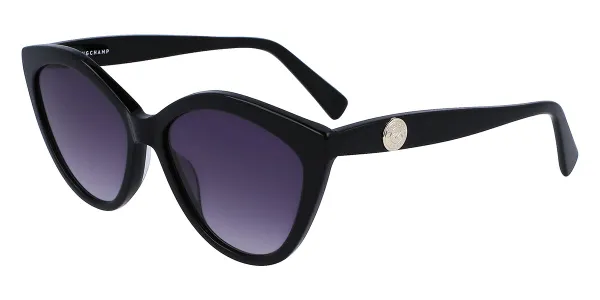 Longchamp LO730S 001 Women's Sunglasses Black Size 56