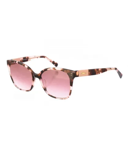Longchamp Womenss LO657S Butterfly Shaped Acetate Sunglasses - Brown - One