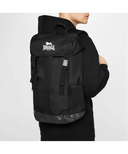 Lonsdale Mens Accessories Niagara Backpack in Black - One Size