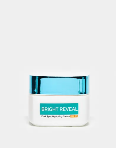 L'Oreal Paris Bright Reveal Dark Spot Hydrating Cream SPF 50 for Face 50ml-No colour
