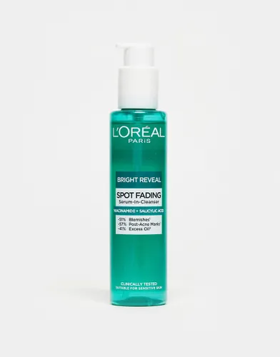 L'Oreal Paris Bright Reveal Spot Serum-In-Cleanser for Face 150ml-No colour