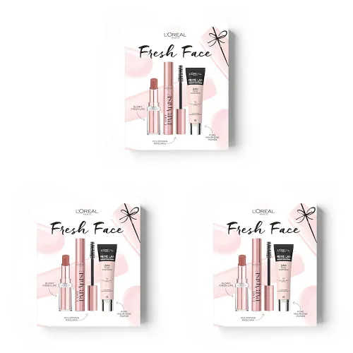 L'Oréal Paris Fresh Face Trio Gift Set – Prime Lab 24H