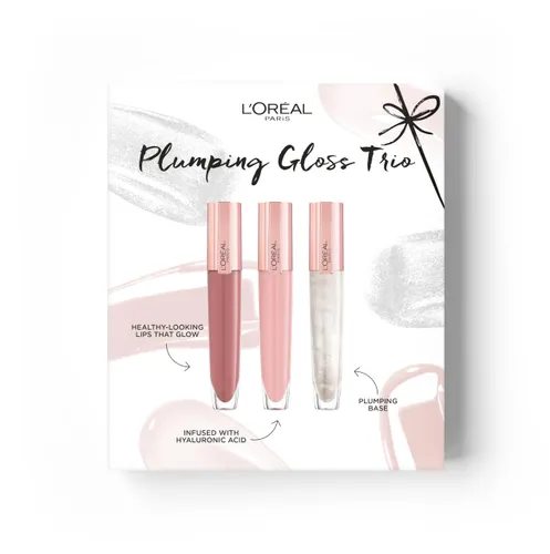 L'Oréal Paris Plumping Gloss Trio Gift Set – A Trio Of 3