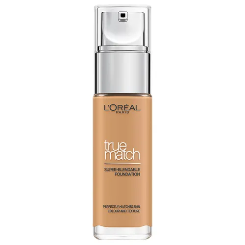 L'Oréal Paris True Match Liquid Foundation with SPF and Hyaluronic Acid 30ml (Various Shades) - 5.5W Golden Sun