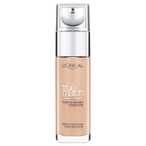L'Oréal Paris True Match Liquid Foundation with SPF and Hyaluronic Acid 30ml (Various Shades) - 7W Golden Amber