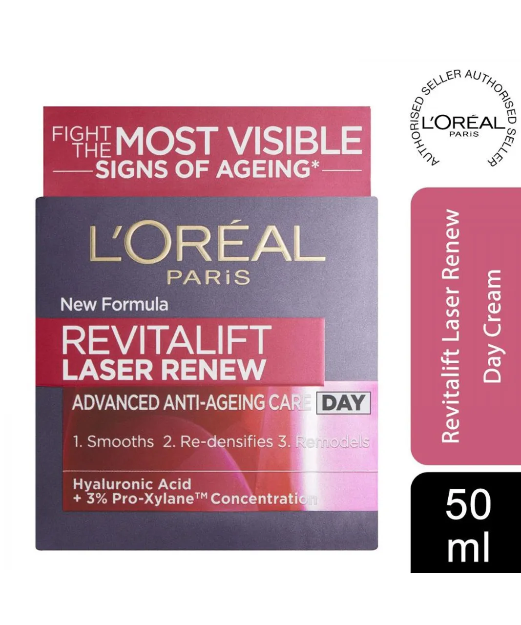 L'Oreal Paris Unisex Revitalift Laser Renew Day Cream 50ml - One Size