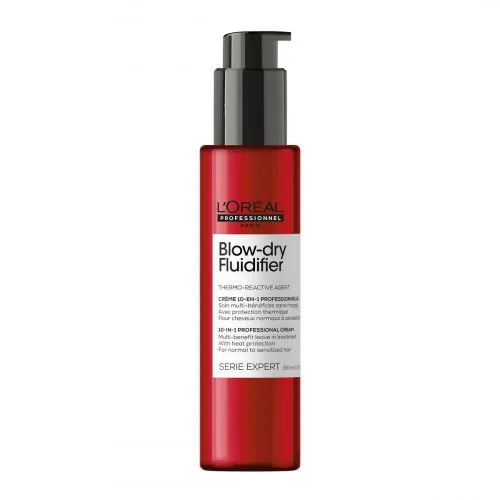 L'Oréal Professionnel Blow-Dry Fluidifier 10-in-1 Professional Leave-In Cream 150ml