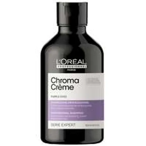 L'Oreal Professionnel SERIE EXPERT Chroma Creme Yellow-Tones Neutralizing Cream Shampoo for Blondes to Platinum Blondes 300ml