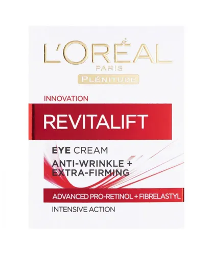 Loreal Unisex L'Oreal Paris Revitalift Anti Wrinkle + Firming Pro Retinol Eye Cream 15ml - One Size