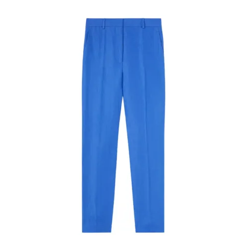 Loro Piana , Neo Derk Linen Trousers ,Blue female, Sizes: