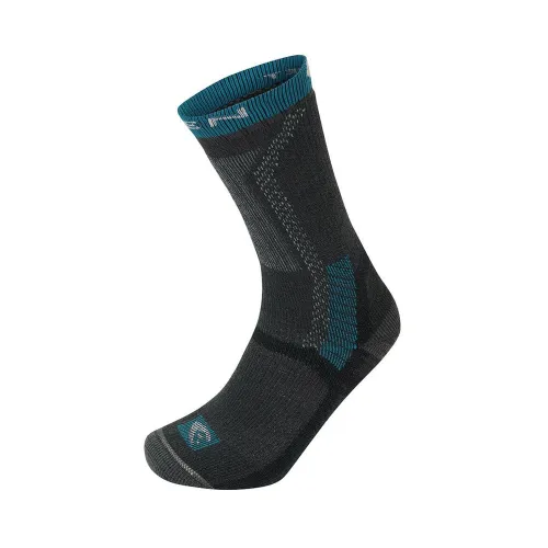 Lorpen T3 Heavy Trekker Socks: Charcoal/Blue: M