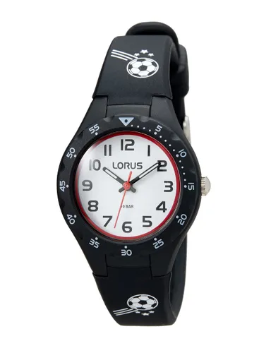 Lorus Boys Analog Quartz Watch with Silicone Strap RRX45GX9