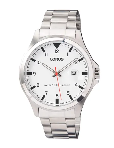 Lorus Mens Analogue Quartz Watch with Stainless Steel Strap