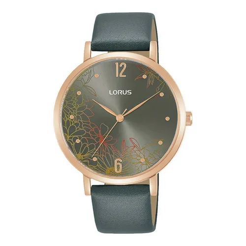 Lorus Unisex's Analog-Digital Quartz Watch with Leather