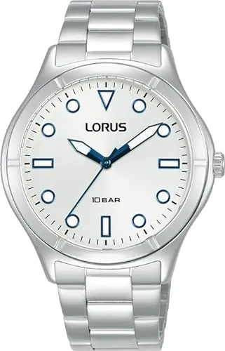 Lorus Women Analog Quartz Watch with Metal Strap RG243VX9