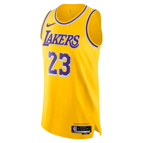 Los Angeles Lakers Icon Edition 2022/23 Men's Nike Dri-FIT ADV NBA Authentic Jersey - Yellow - Polyester