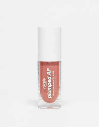 Lottie London Plumped AF Lipgloss - In The Nude-Neutral