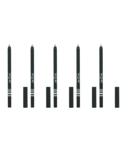 Lottie London Womens Am To Pm Eyeliner Pencil 1.1g - Sunburst x 5 - One Size