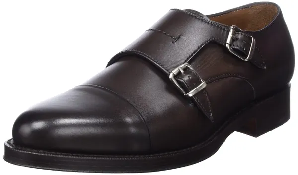 Lottusse Men's Premium Monk-Strap Loafer