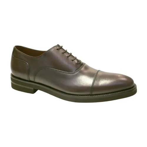 Lottusse , Stylish Moka Brown Dress Shoe ,Brown male, Sizes:
