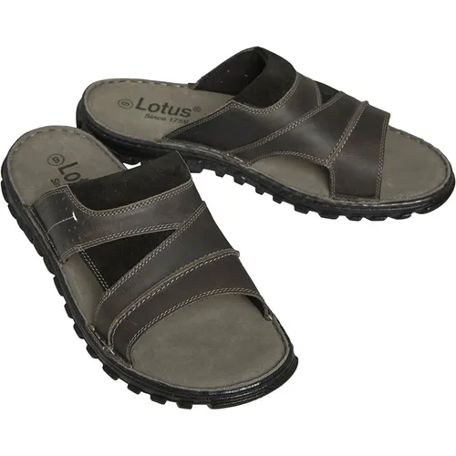 Lotus Mens Cole Sandals Grey