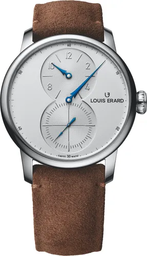 Louis Erard Watch Excellence Triptych Regulator - Silver